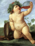 Guido-reni-1623-Drinking_Bacchus